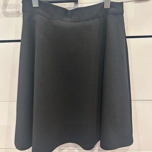 Gracia Classic Black A-Line Skirt